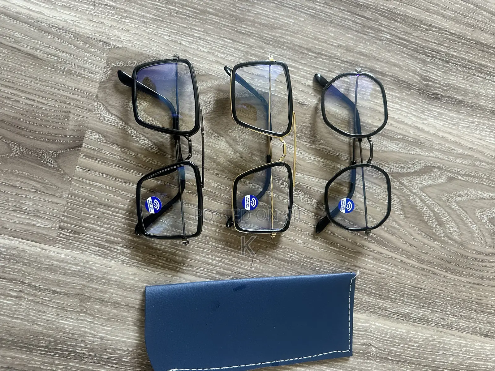 Blue Cut Glass