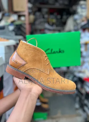 Clarks Pors High Master Quality Boots Shoes for Man's