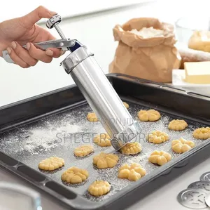 Brand New Cookie Press የኩኪስ ቅርፅ ማውጪያ