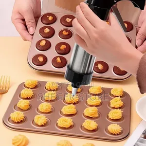 Brand New Cookie Press የኩኪስ ቅርፅ ማውጪያ