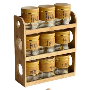 High Quality Glass Storage Jar-✨ ትልቅ የቡና፣የስኳር እና የተለያዩ ቅመሞች ማስቀመጫ ጃር