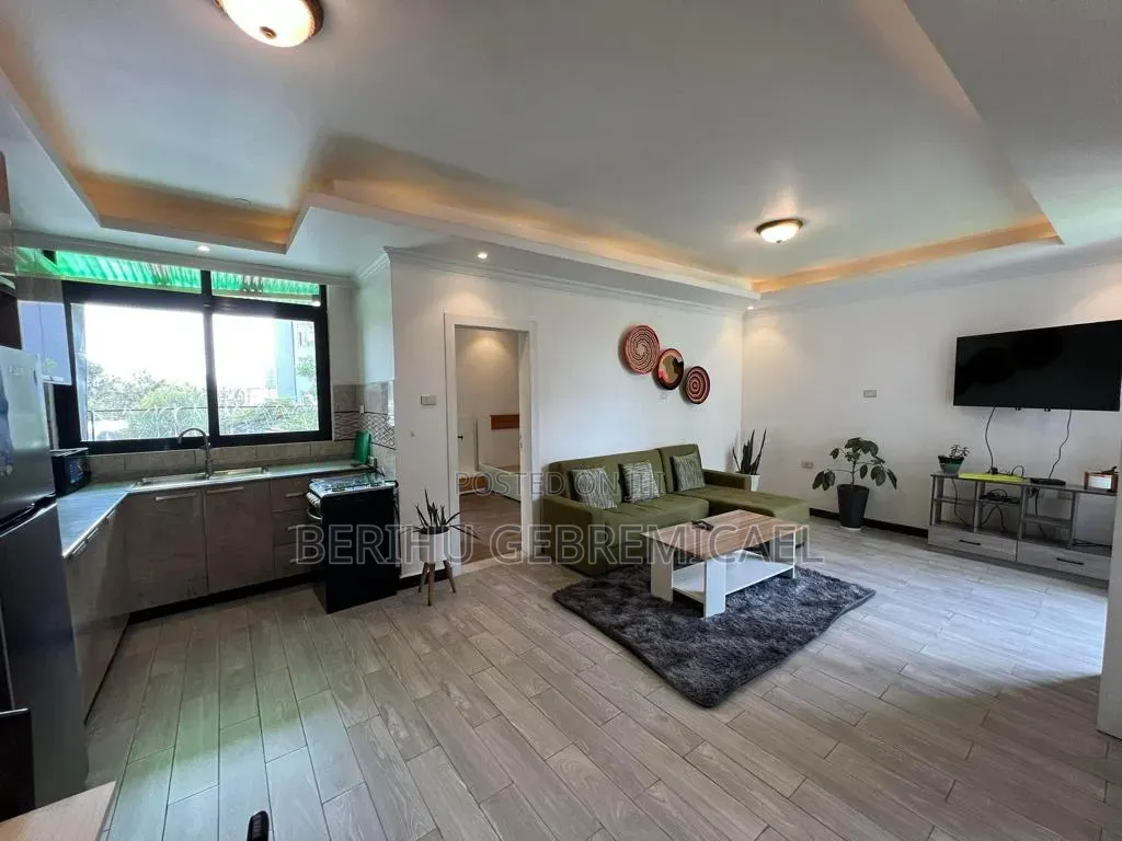 Furnished 2bdrm Apartment in ኮቴቤ, Yeka for rent