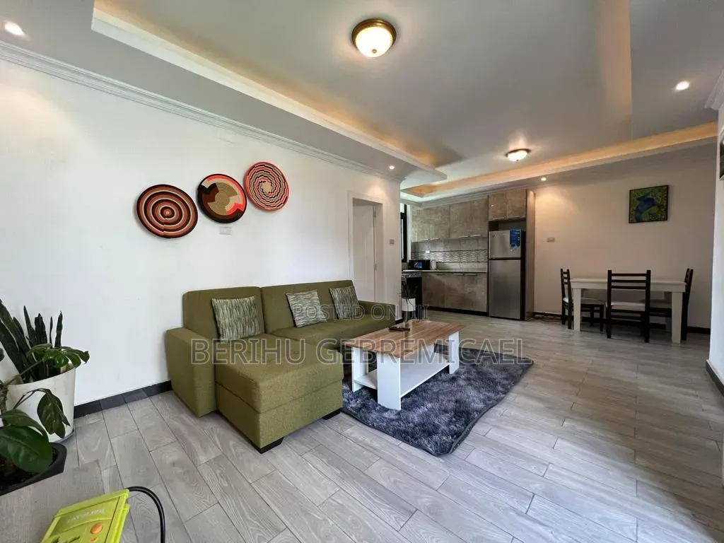 Furnished 2bdrm Apartment in ኮቴቤ, Yeka for rent