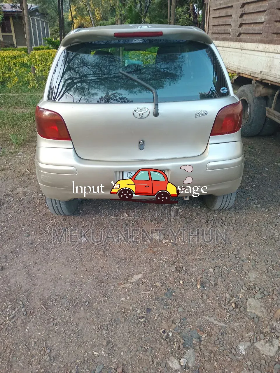 Toyota Vitz 2002 Gold