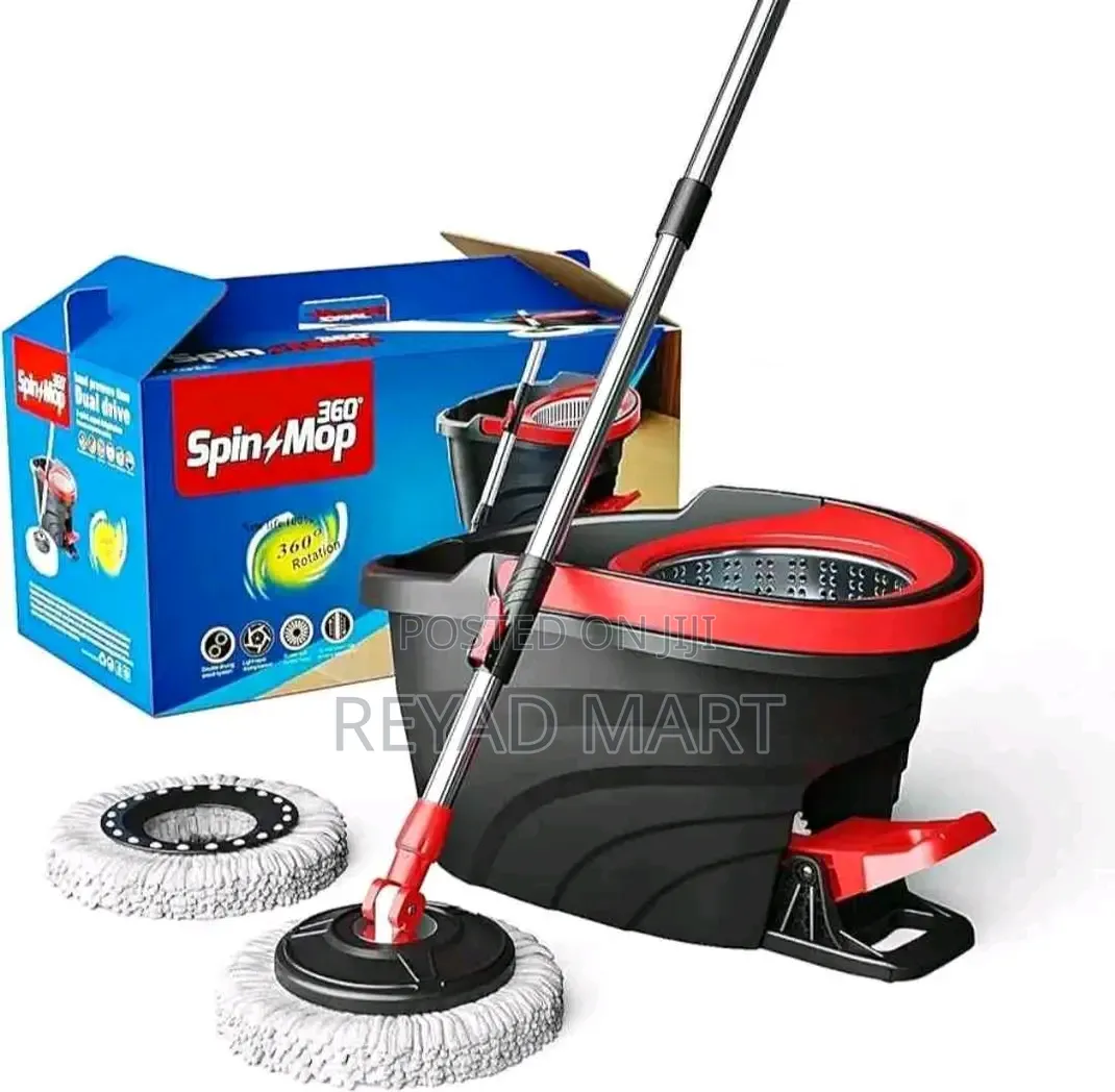 Dual Drive Spin Mop