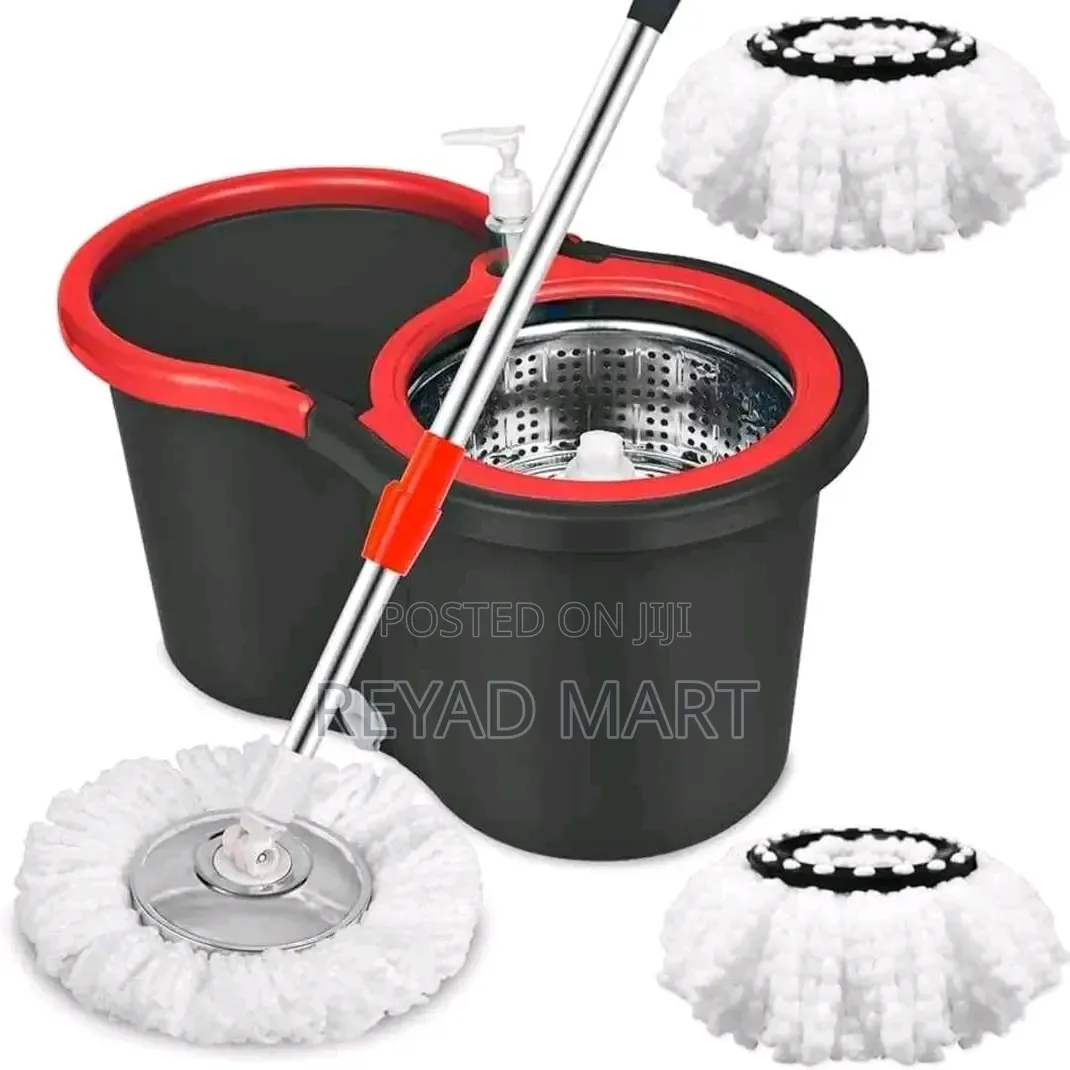 Dual Drive Spin Mop