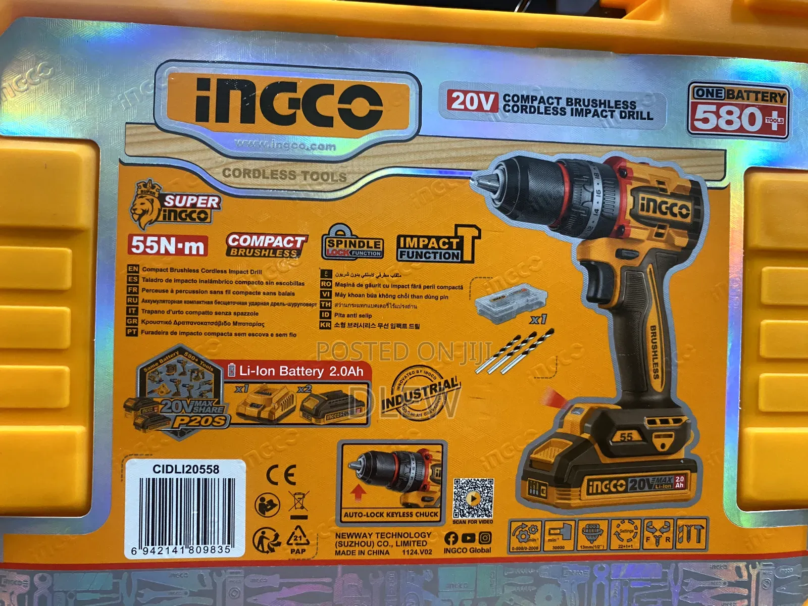 Ingco Charger Drill 20v