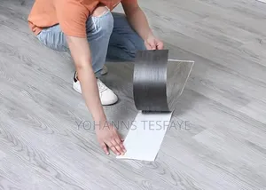 Plastic Tiles Flooding , ተለጣፊ የወለል ንጣፍ Tiles