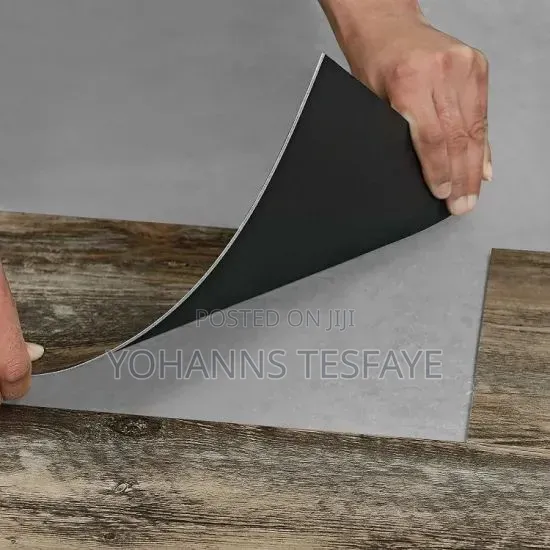 Plastic Tiles Flooding , ተለጣፊ የወለል ንጣፍ Tiles