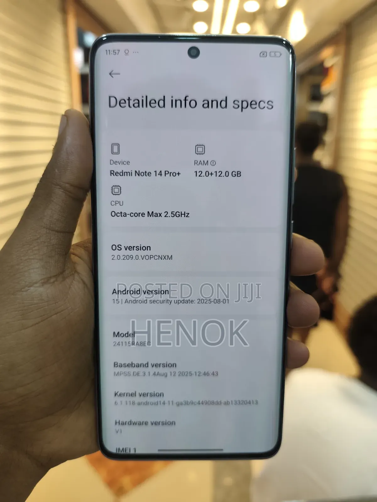 New Xiaomi Redmi Note 14 Pro+ 256 GB White