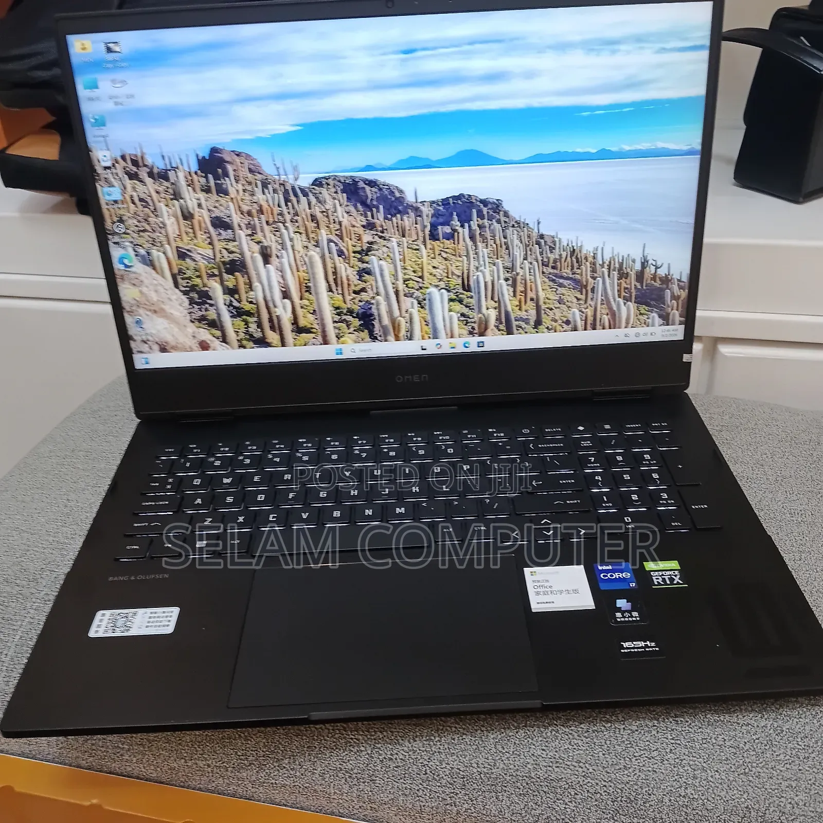 New Laptop HP Omen 15 16GB Intel Core i7 SSD 512GB