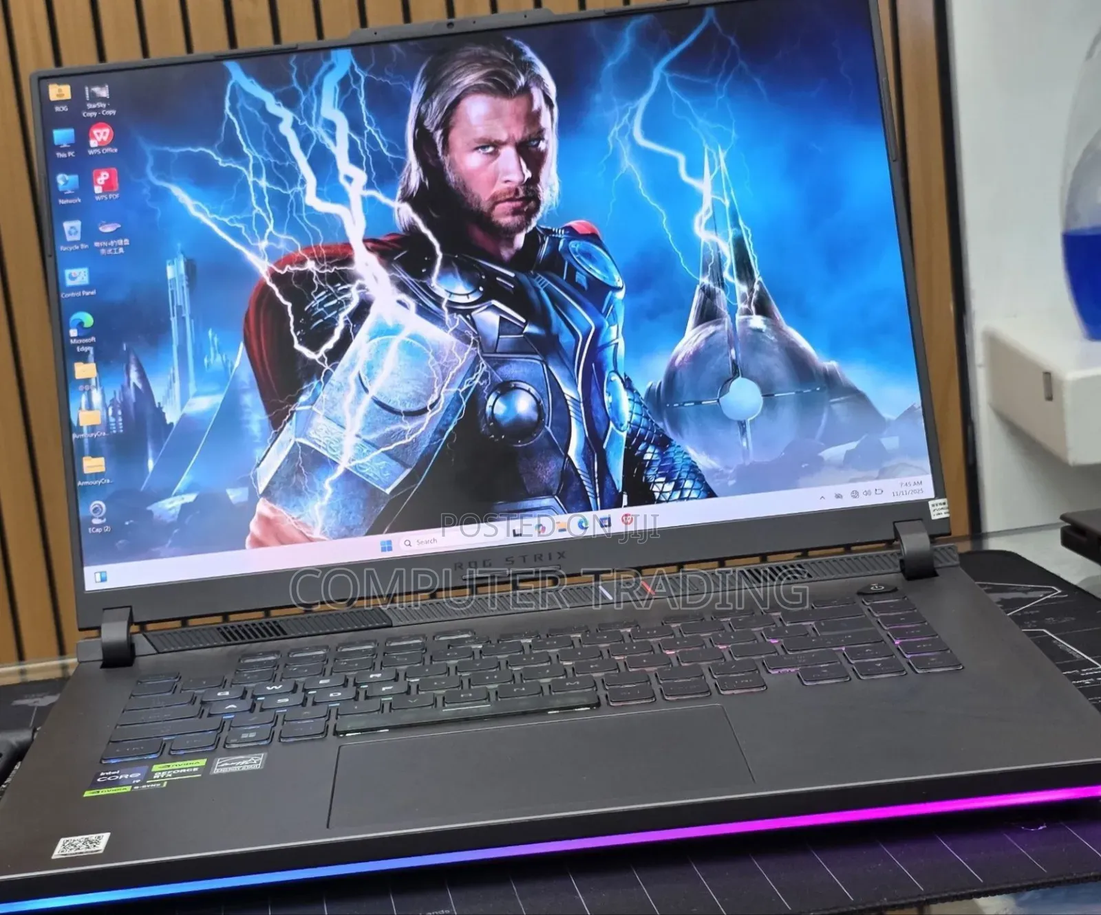 New Laptop Asus ROG Strix G16 G614 16GB Intel Core i9 SSD 1T