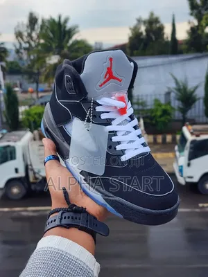 Jordan 5 Metallic High Master Quality Boots Made in Vietnam
