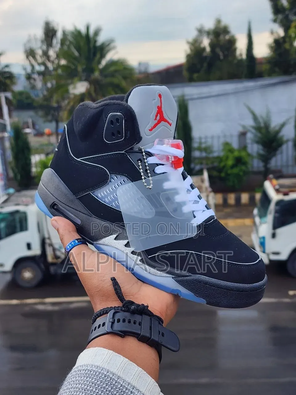 Jordan 5 Metallic High Master Quality Boots Made in Vietnam