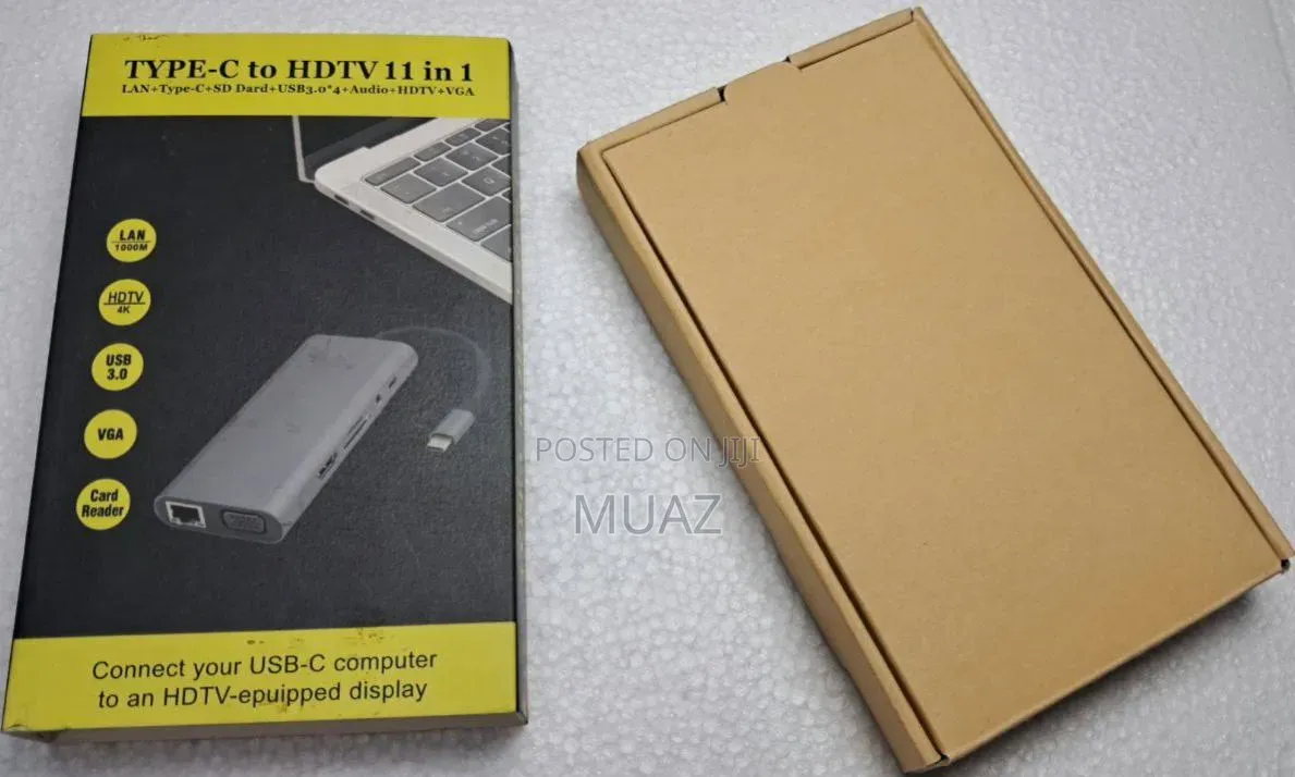 11-in-1 USB-C Hub – Expand Your Connectivity!