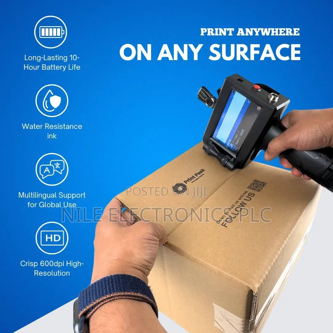 Handheld Inkjet Printer - Mark Anything, Anywhere, Instantly
