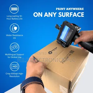 Handheld Inkjet Printer - Mark Anything, Anywhere, Instantly