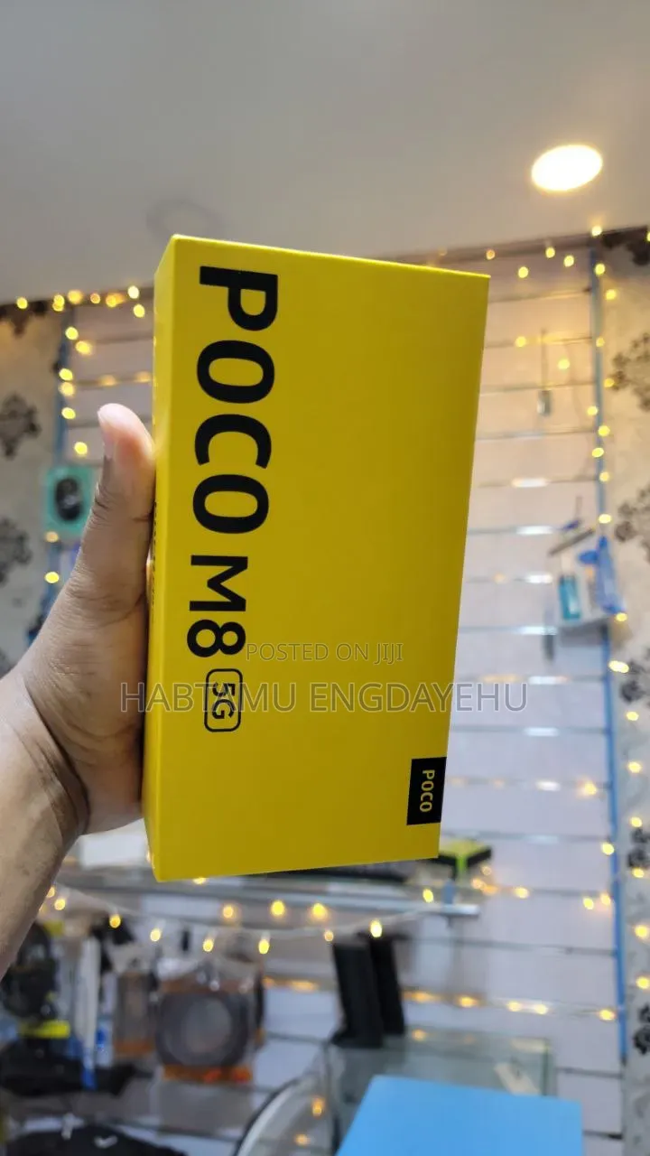 New Xiaomi Poco M8 256 GB Black