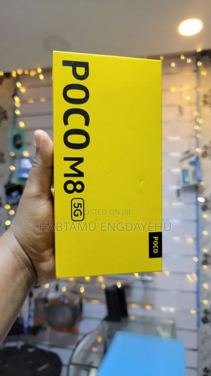 New Xiaomi Poco M8 256 GB Black