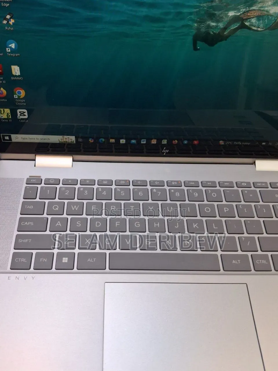 New Laptop HP Envy x360 16GB Intel Core i7 SSD 1T