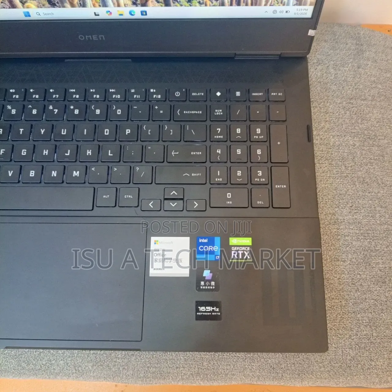 New Laptop HP Omen 16 16GB Intel Core i7 SSD 512GB