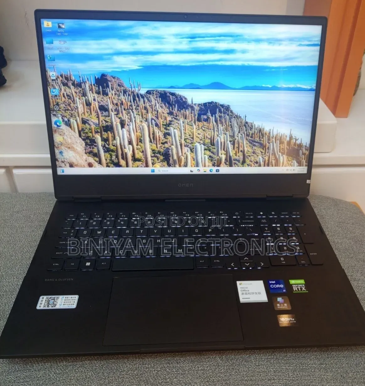 New Laptop HP Omen 16 16GB Intel Core i7 SSD 512GB