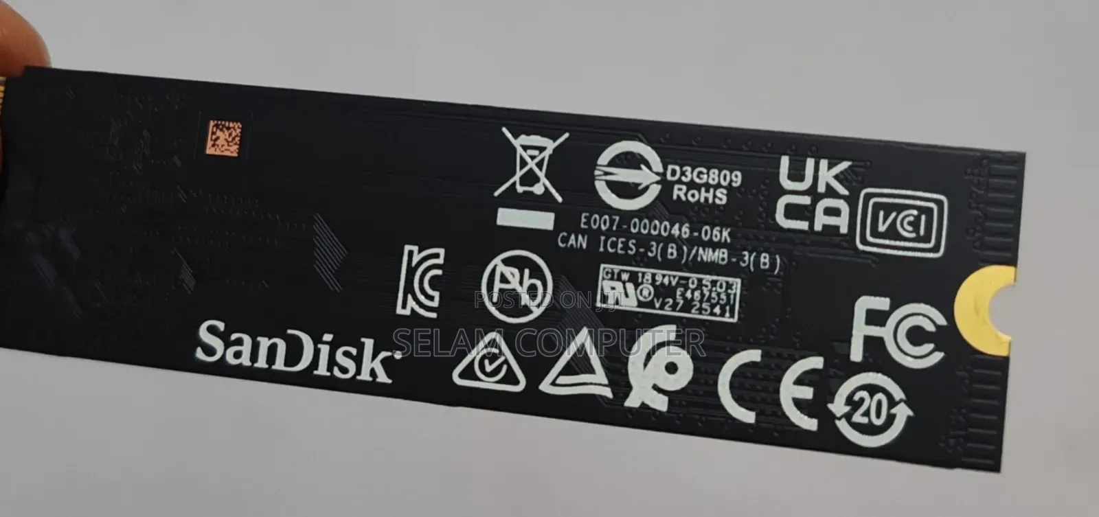 SSD for Laptops
Western Dgital Brand
Storage 1tbssd