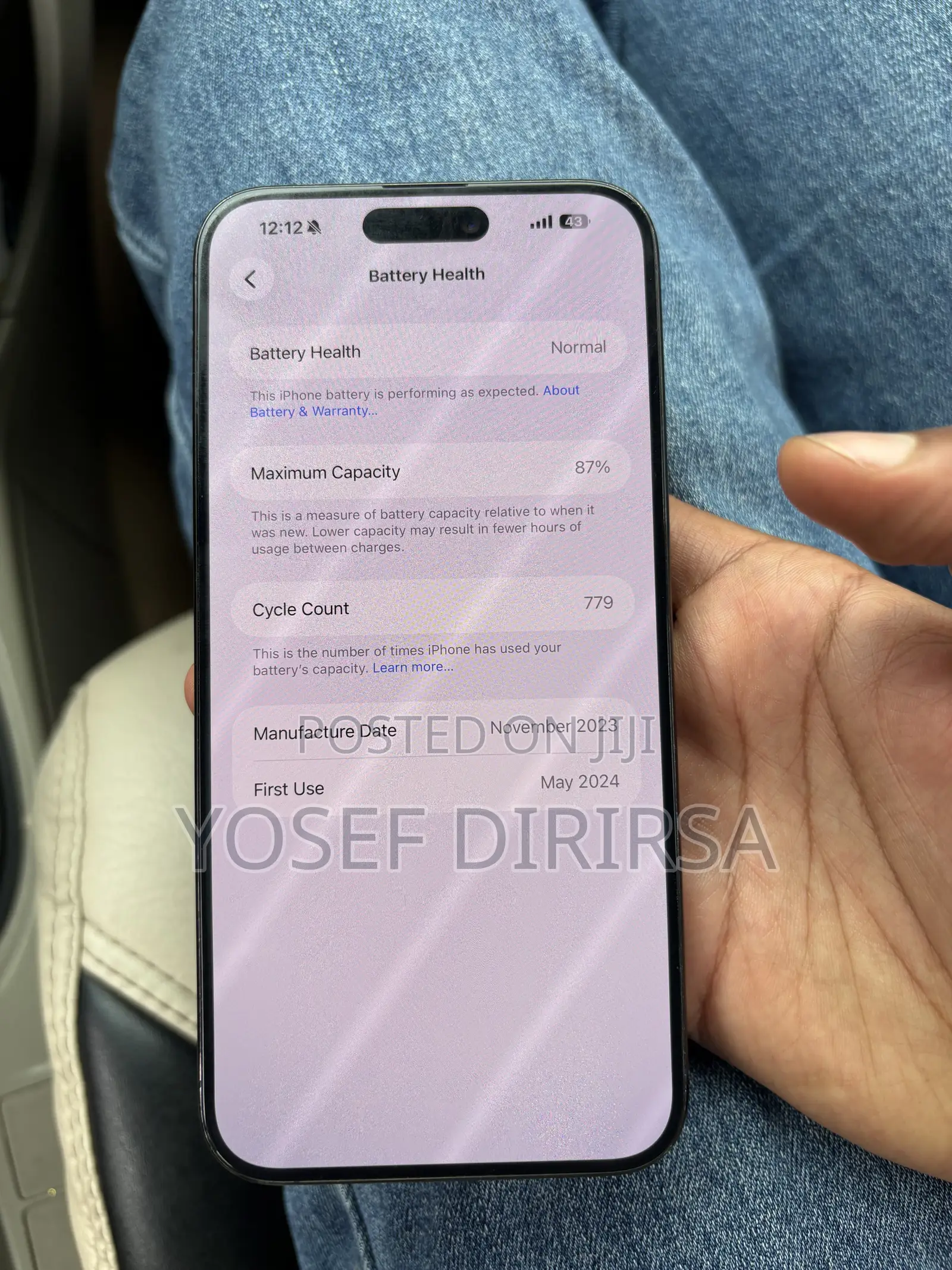 Apple iPhone 15 Pro Max 256 GB Blue