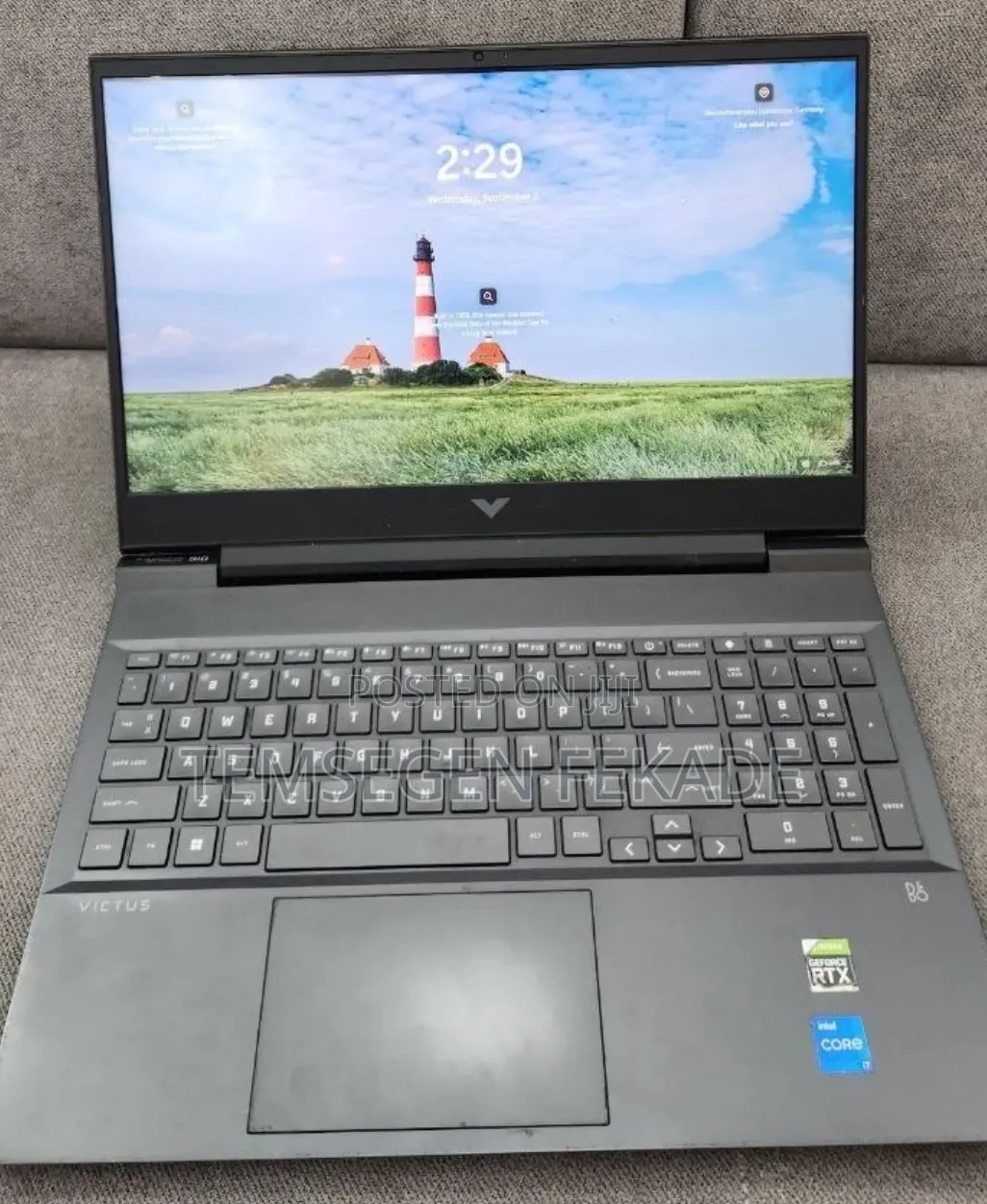 New Laptop HP Victus 16 16GB Intel Core i7 SSD 512GB