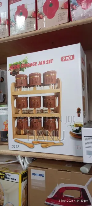 Premium Glass Storage Jra Set