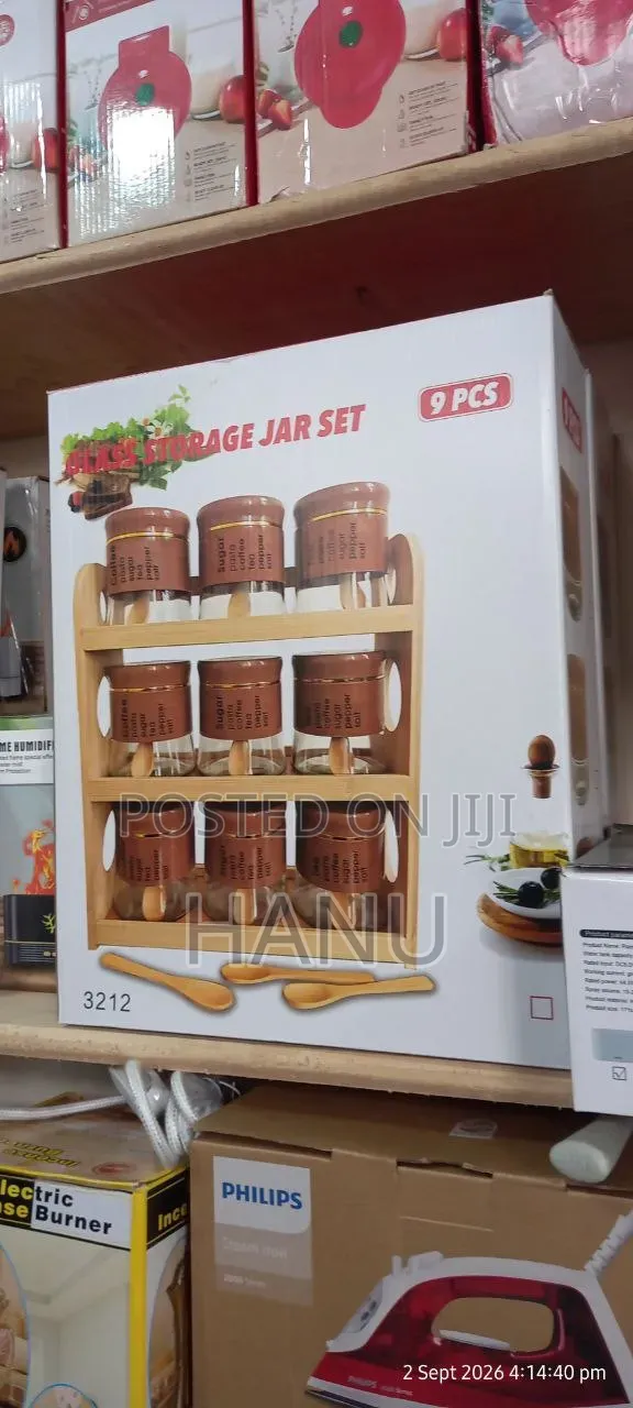 Premium Glass Storage Jra Set