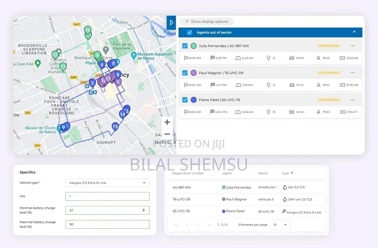Delivery Management System – Orders, Drivers, Customers & Tracking
