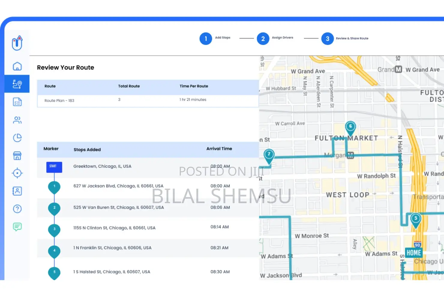 Delivery Management System – Orders, Drivers, Customers & Tracking