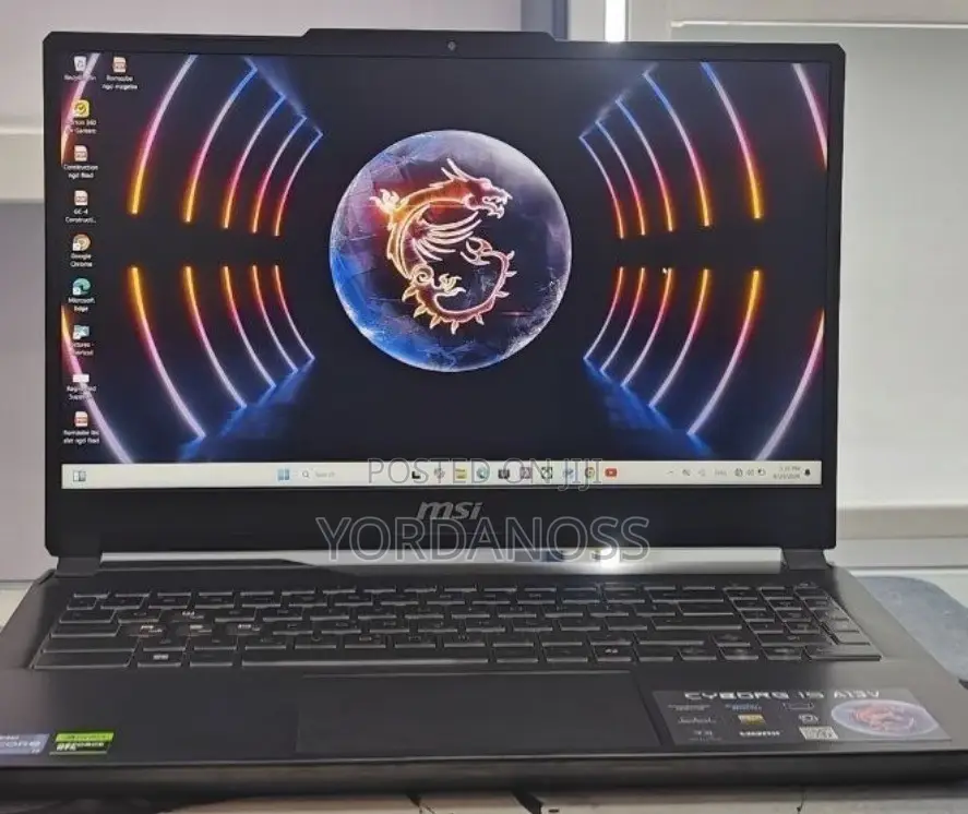 New Laptop MSI Cyborg 15 16GB Intel Core i7 SSD 1T