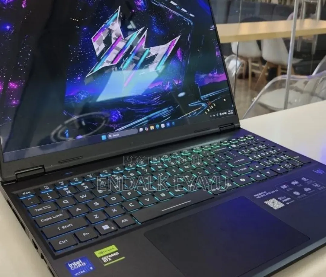 New Laptop Acer Predator Helios Neo 16 32GB Intel Core Ultra 9 SSD 1T