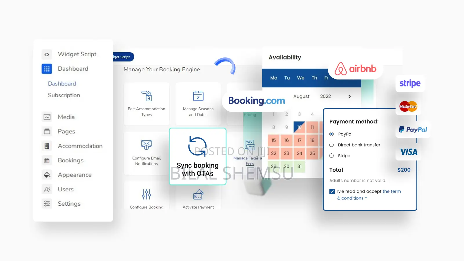 Online Booking & Reservation System for Businesses