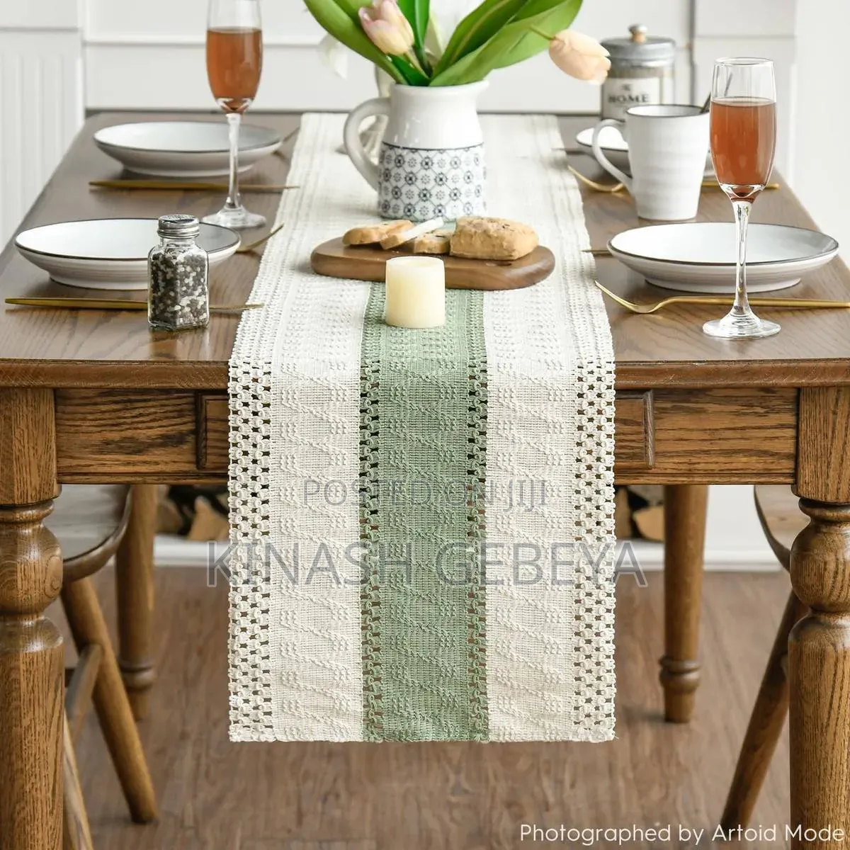Stylish Crochet Table Runner Mat