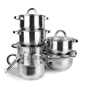 Zepter 12pcs Stainless Steel Cookware Set