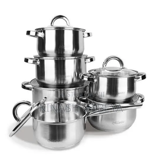 Zepter 12pcs Stainless Steel Cookware Set