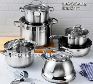 Zepter 12pcs Stainless Steel Cookware Set