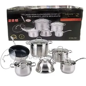 Zepter 12pcs Stainless Steel Cookware Set