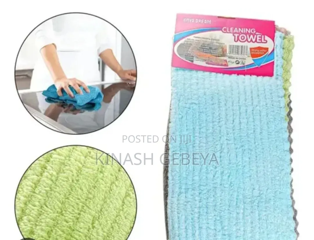 Kiya 5pcs Ultra Soft Dream Cleaning Towel Set