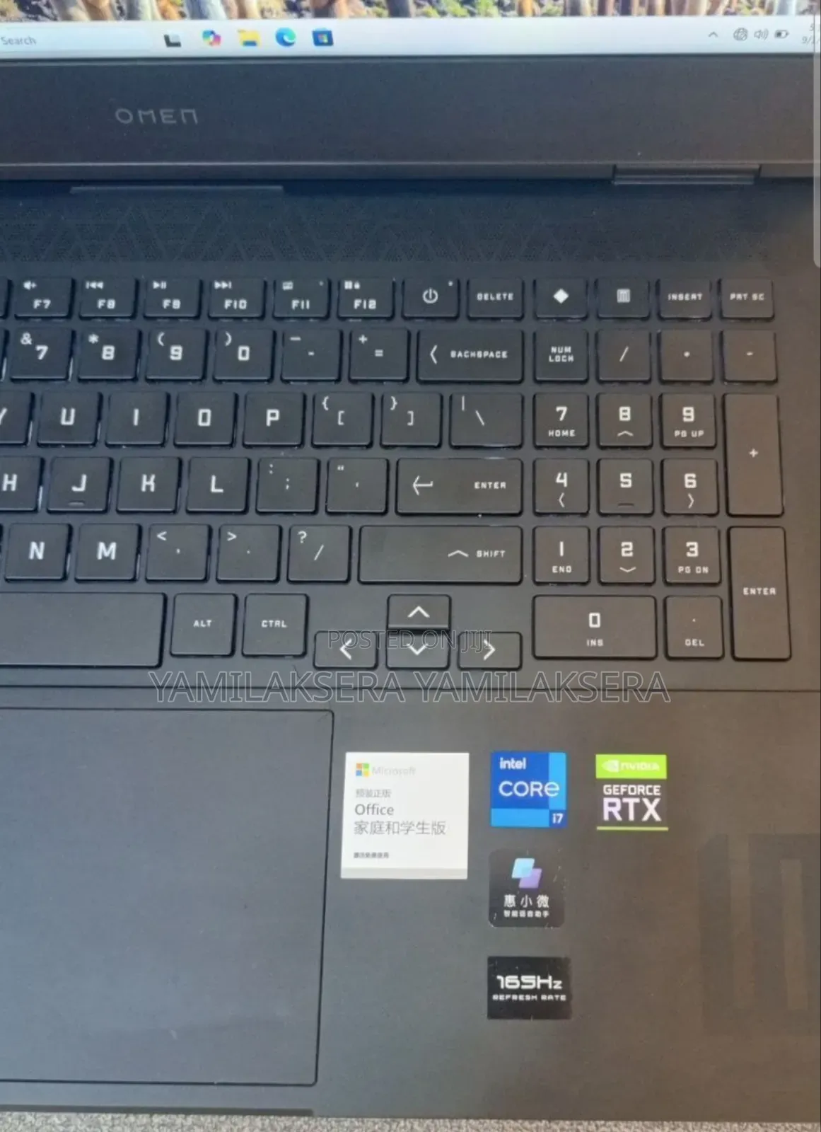 New Laptop HP Omen 16 16GB Intel Core i7 SSD 512GB