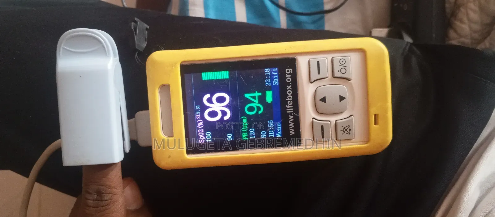 Hand Held Pulse Oximetey