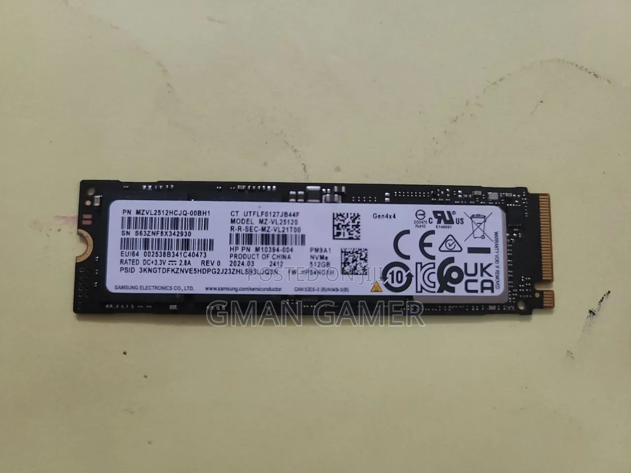 SSD Nvme M.2 512gb