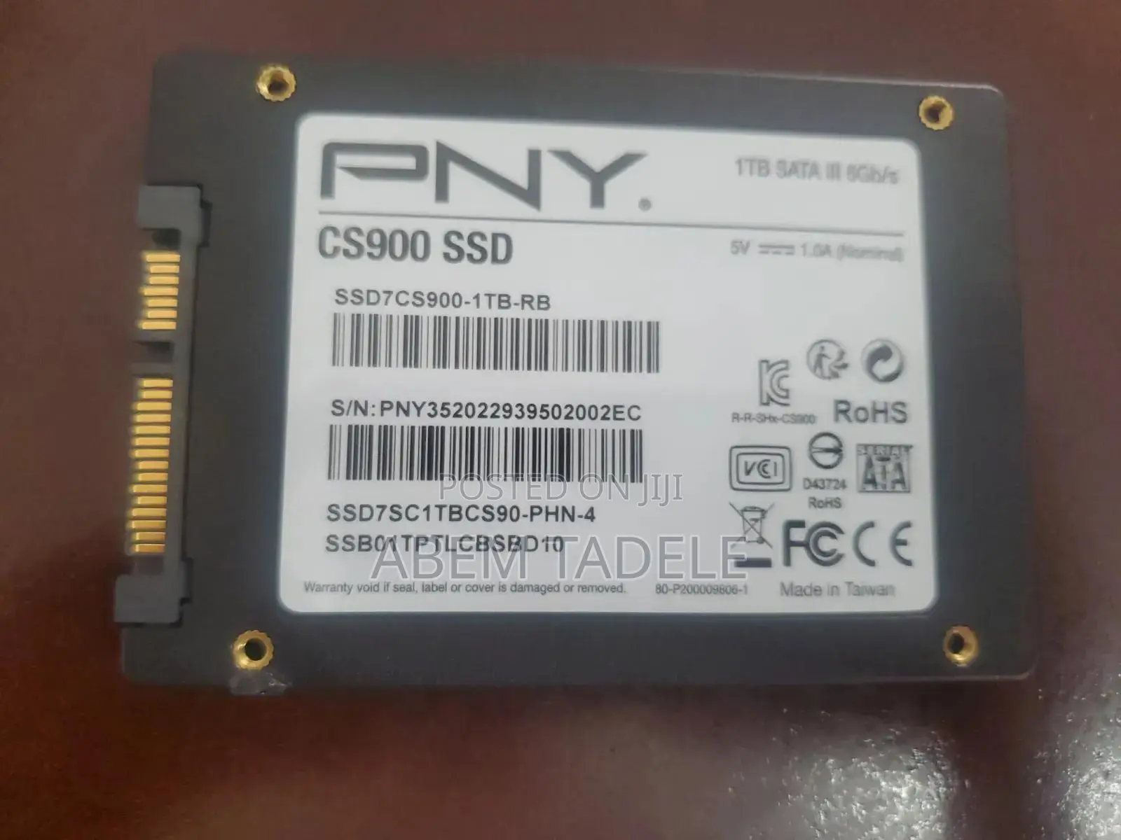 Pny 1tb Sata SSD |
