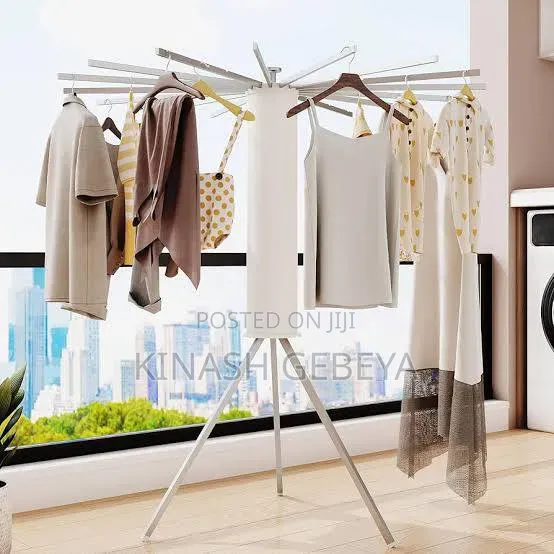 360° Rotating Foldable Cloth Drying Rack