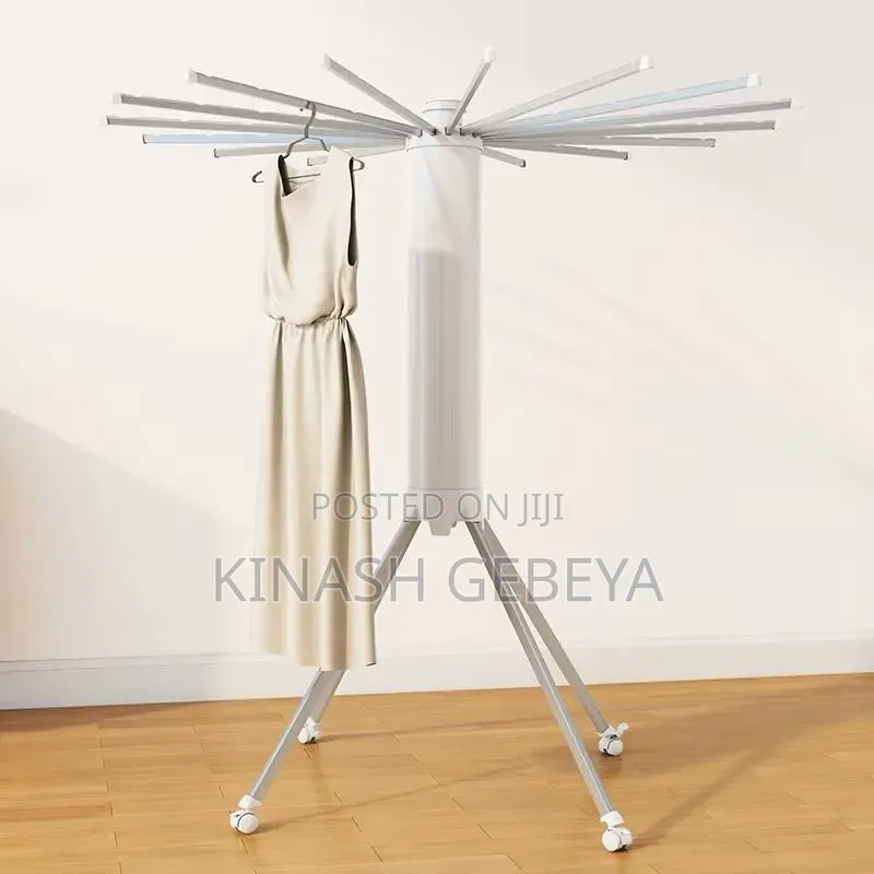 360° Rotating Foldable Cloth Drying Rack
