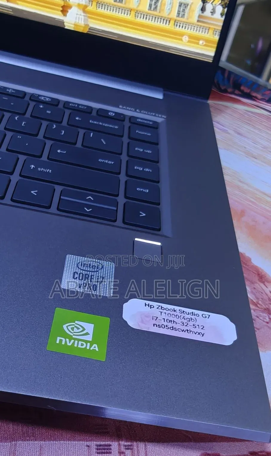 New Laptop HP ZBook Studio 32GB Intel Core i7 SSD 512GB
