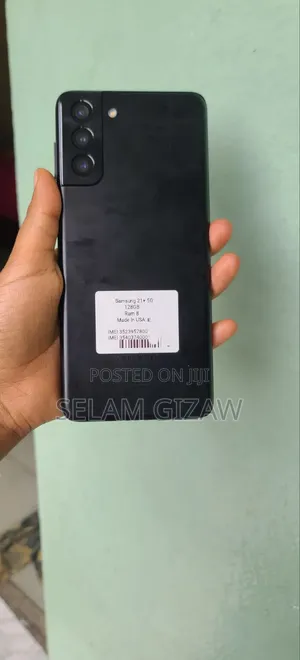New Samsung Galaxy S21+ 5G 128 GB Black